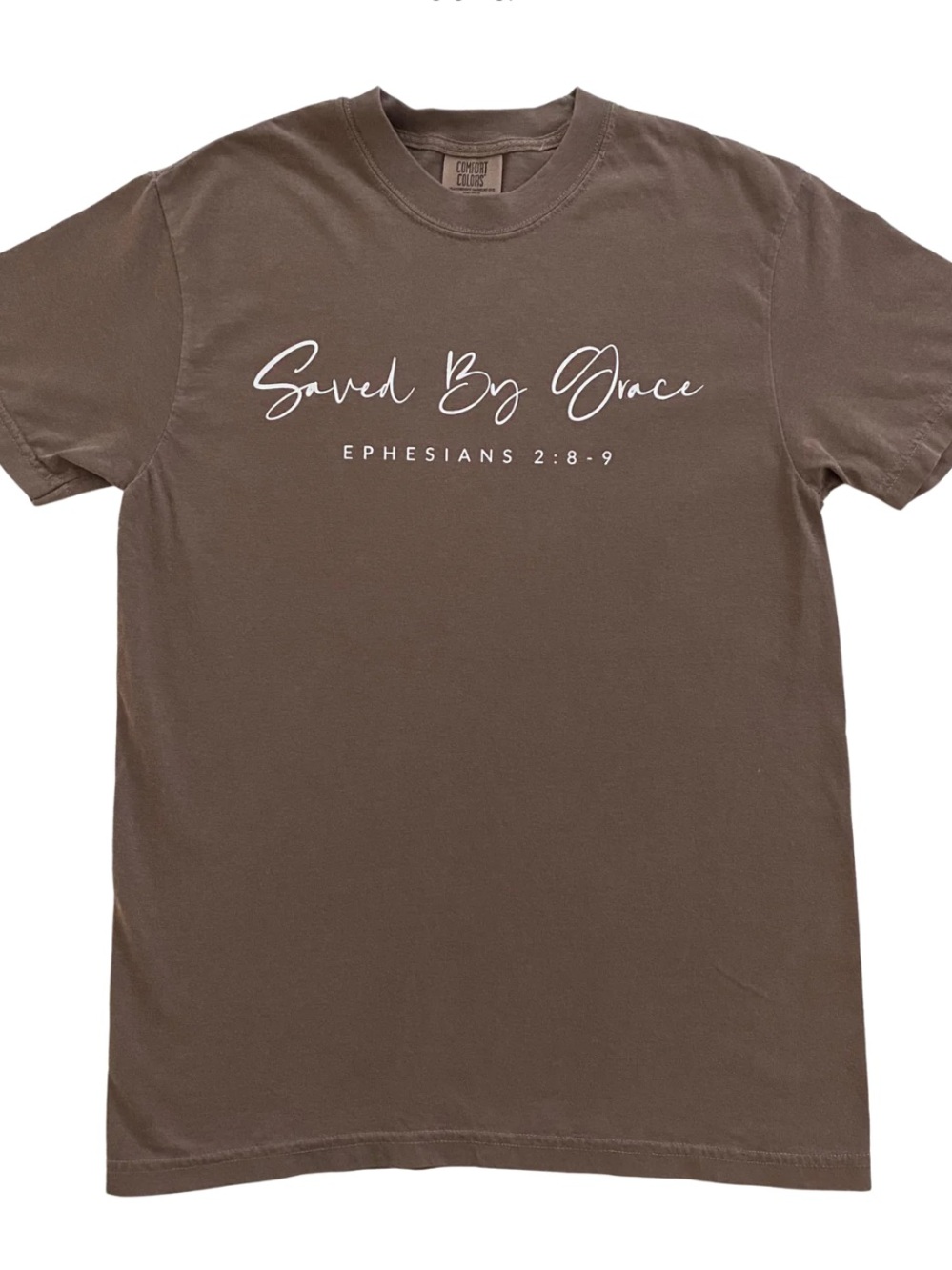 Christian faith based tshirt, saved by grace